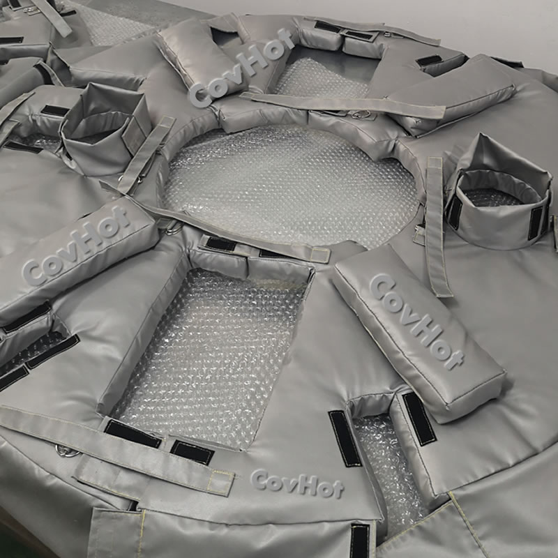 <a href=http://www.fyxl.com.cn/e/tags/?tagname=%E6%8D%A2%E7%83%AD%E5%99%A8%E4%BF%9D%E6%B8%A9 target=_blank class=infotextkey>換熱器保溫</a>罩,換熱器外保溫